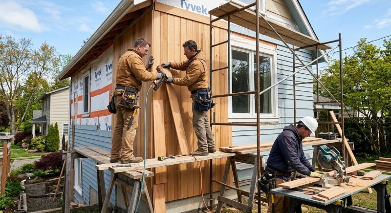 Barn Wood Siding Installation in Stamford, CT