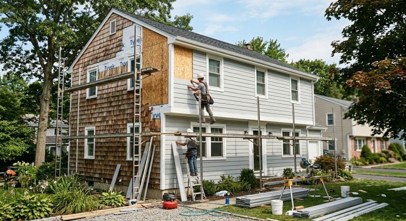 House Siding Replacement in Stamford, CT